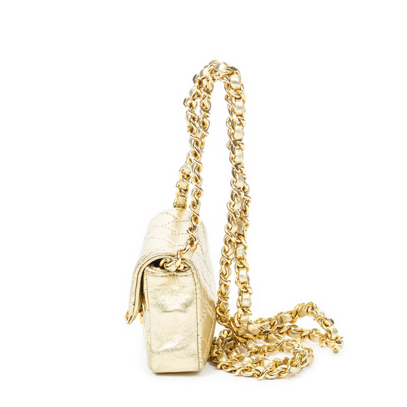 Chanel Vintage Micro Mini Chain Crossbody - Picture 3 of 9